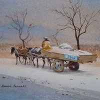 2-mule-cart-china